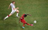 Asamoah Gyan替迦納取得2-1領先
