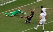 美國門將Tim Howard精彩撲救