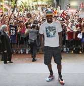 LeBron James香港行