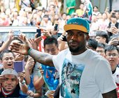 LeBron James香港行