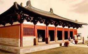 佛光寺位於山西省五台縣（857年）是現存第二古老的木結構建築