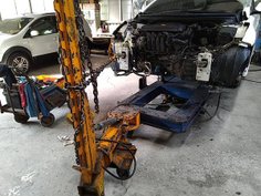 不強調！我們能修事故車 大撞車  側撞事件 小撞  車道向內