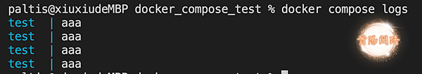 docker compose logs