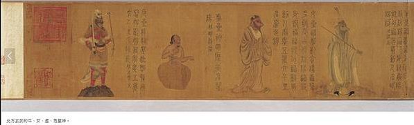 《五星二十八宿神形圖》丁觀鵬/「二十八宿」 ， 源於道教文化