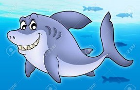 4820601-Smiling-cartoon-shark-color-illustration--Stock-Illustration
