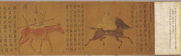 《五星二十八宿神形圖》丁觀鵬/「二十八宿」 ， 源於道教文化