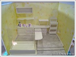 袖珍蛋糕店-傢俱上色與就定位(DAY3)