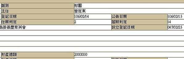 姜義豐育英會/財團法人台灣省新竹縣姜義豐育英會