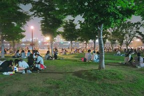 【韓國｜首爾】情侶必訪！汝矣島漢江公園 + 水光廣場(&演