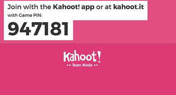 電視劇音樂猜猜看遊戲〡Kahoot !