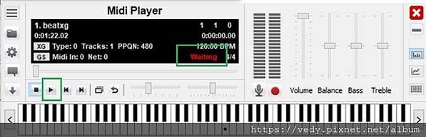 Midi player 14