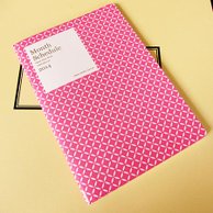 Month_school.32k跨年日誌粉紅