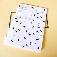 Month_school.32k跨年日誌黑白貓