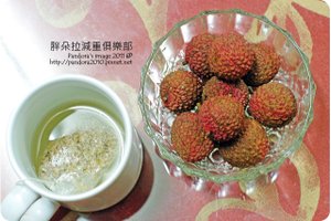2011.07.12-荔枝、玫瑰花茶