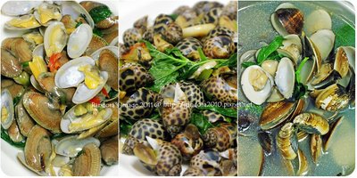 2011.07.23-炒海瓜子、炒鳳螺、蛤仔湯