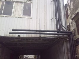 外部主機管路配置