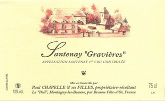 Santenay 1er Cru Gravieres