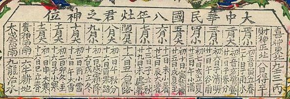 二龍治水、十一牛耕田、四馬馱谷、九屠共豬、二人分餅、七日得辛