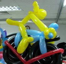 頑皮豹騎車