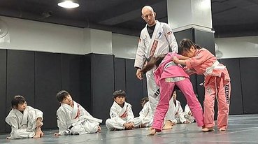 [參訪 BJJ] 巴西柔術黑帶法國教練 JP 在台灣 (幼兒