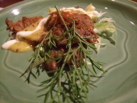 前菜：芥子嫩牛肉