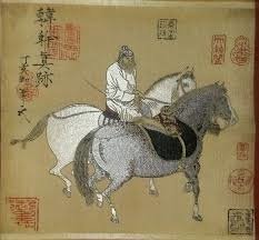 踏花歸去馬蹄香/韓幹《牧馬圖》/畫院是中國古代一些君主為教化