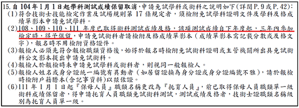 [室內裝修]建築物室內裝修工程管理技術士技能檢定-學科與術科成績保留問題-01