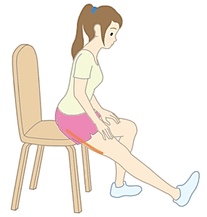 Hamstring stretch 2