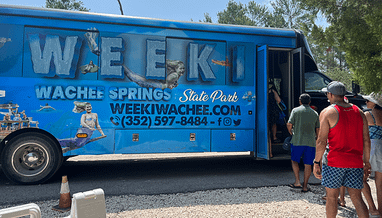(待不住，往外跑) 在佛羅里達州Weeki Wachee S