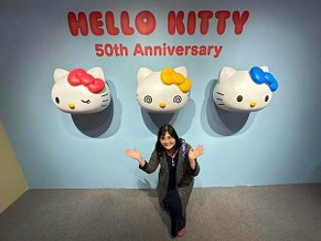 快閃台北一日遊─ HELLO KITTY 50週年特展：與未