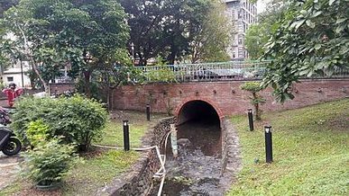 [宜蘭旅遊]燒水溝名號的湯圍溝公園、以大量的綠樹和溫泉為主的