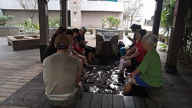 [宜蘭旅遊]燒水溝名號的湯圍溝公園、以大量的綠樹和溫泉為主的