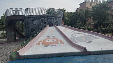 [新北旅遊]親子共融性的鳳鳴機器人公園、打造機器人主題性兒童