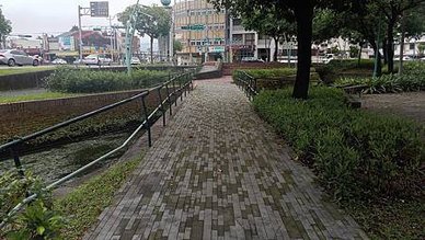 [宜蘭旅遊]九芎流月暗渠護城河，地名來自九芎樹種植，宜蘭市內