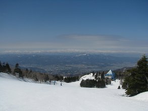 藏王雪場一景