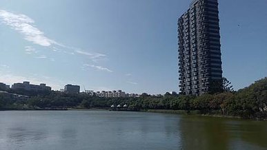 [新竹旅遊]新竹科學園區靜心湖，大型景觀花園和湖泊結合地景、