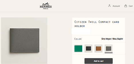 (開箱) HERME&apos;S Citizen Twill Com