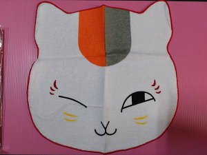 LALA 夏目友人帳 貓咪老師 毛巾