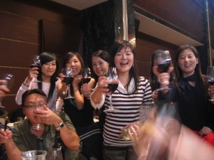 CS Team 敬酒