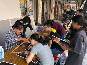 台南全美今日戲院-電影畫板學徒-全美今日戲院手繪看板文創研習營2