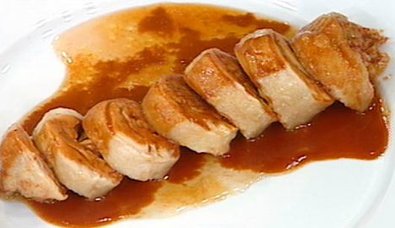 韓式泡菜雞肉卷