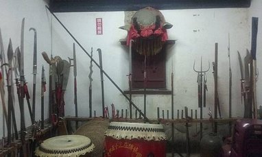 [ 參訪大甲五十三庒 ]  大甲文昌祠的國術和舞獅