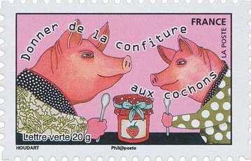 Donner de la confiture à un cochon.jpg