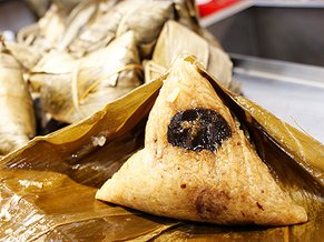 台灣美食  鹹肉粽子