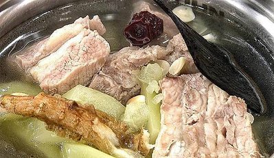 南杏青木瓜湯