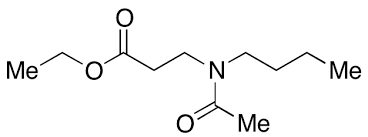 Image result for 3-[N-Butyl-N-acetyl]-aminopropionic acid, IR3535