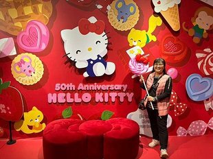 快閃台北一日遊─ HELLO KITTY 50週年特展：與未