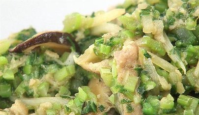 雪菜肉絲麵