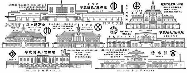 臺灣日治時期火車站新舊地名對照表/臺灣鐵道各停車場新舊地名對