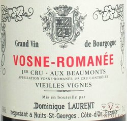 Vosne Romanee 1er Beaumonts V.V.